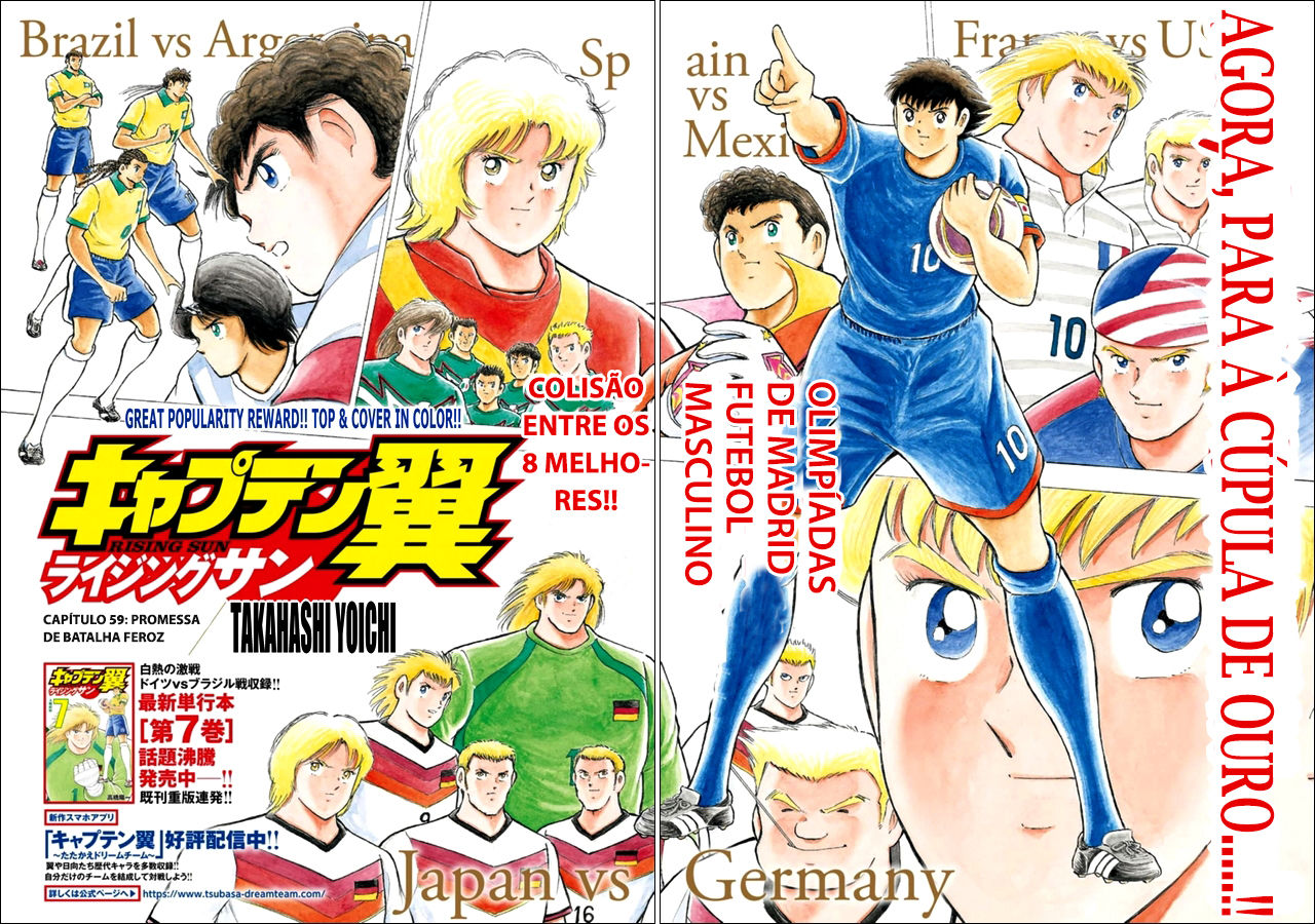 Read Captain Tsubasa Rising Sun PT-BR Manga Online