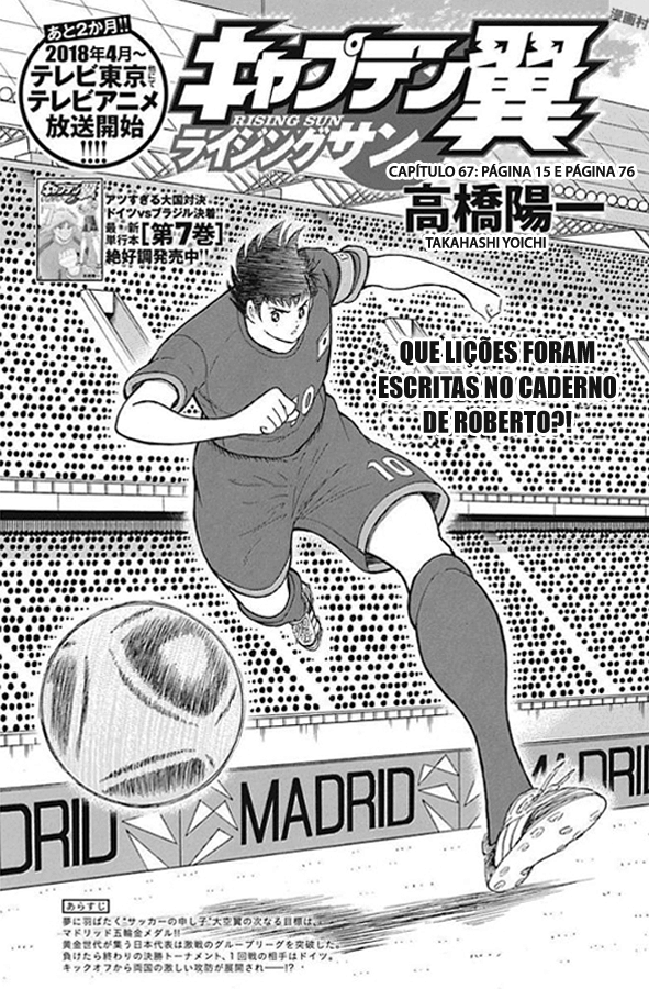Read Captain Tsubasa Rising Sun PT-BR Manga Online