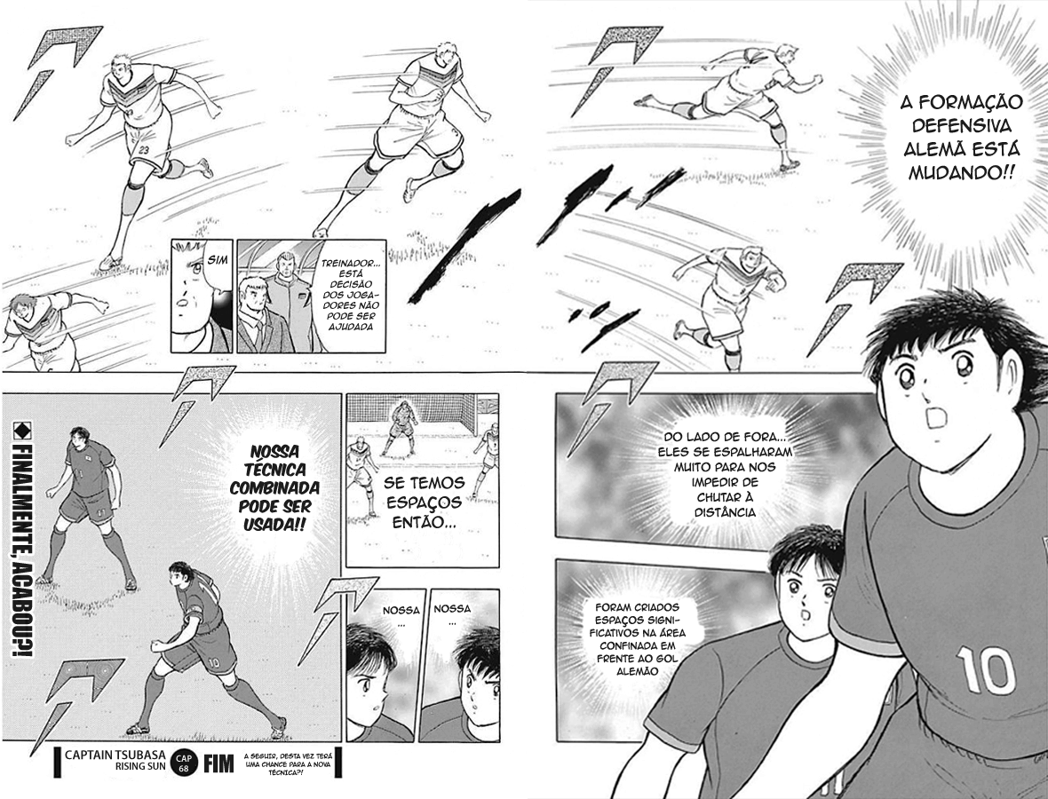 Read Captain Tsubasa Rising Sun PT-BR Manga Online