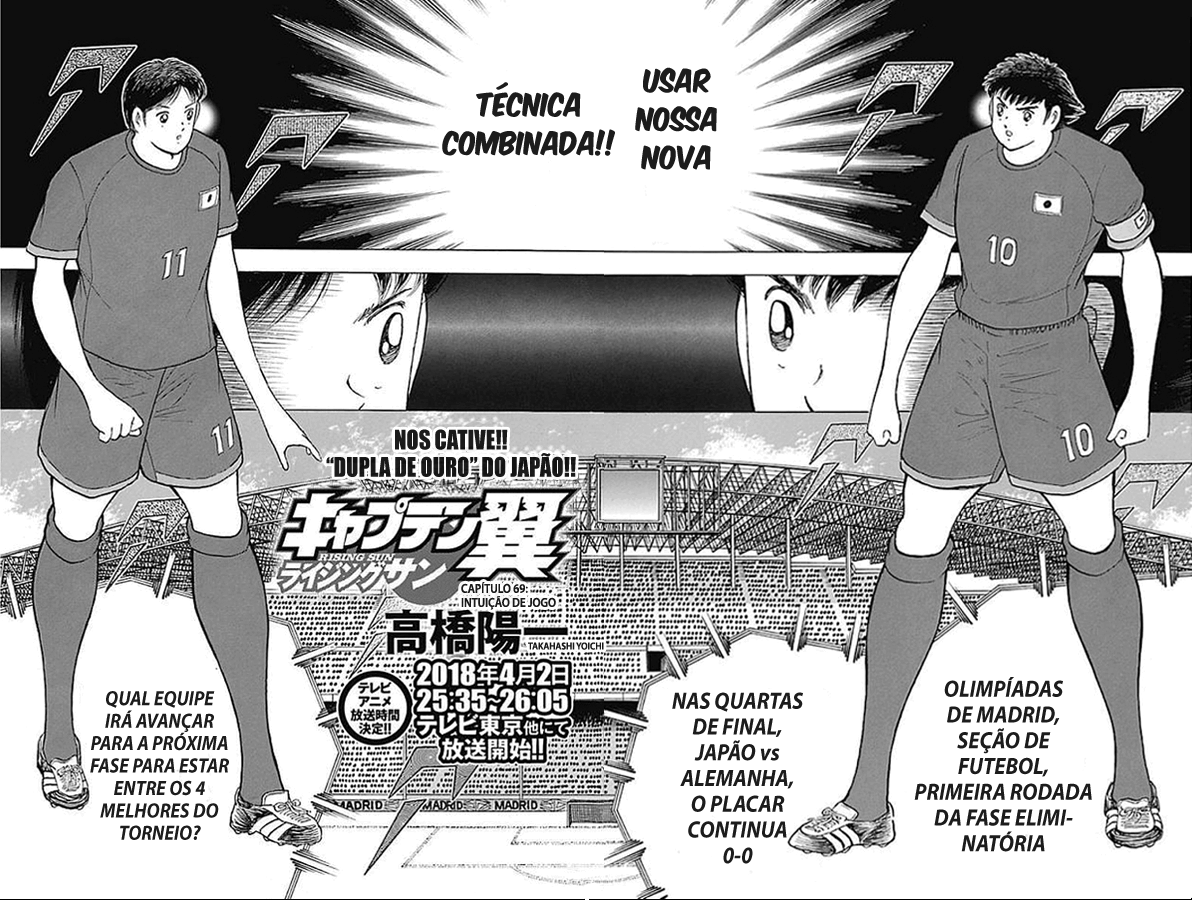 Read Captain Tsubasa Rising Sun PT-BR Manga Online