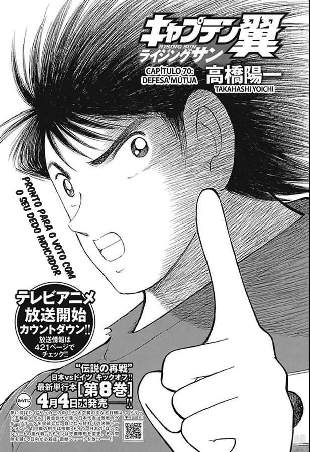 Read Captain Tsubasa Rising Sun PT-BR Manga Online