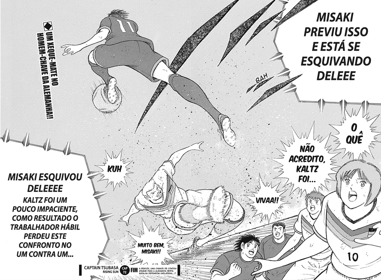 Read Captain Tsubasa Rising Sun PT-BR Manga Online
