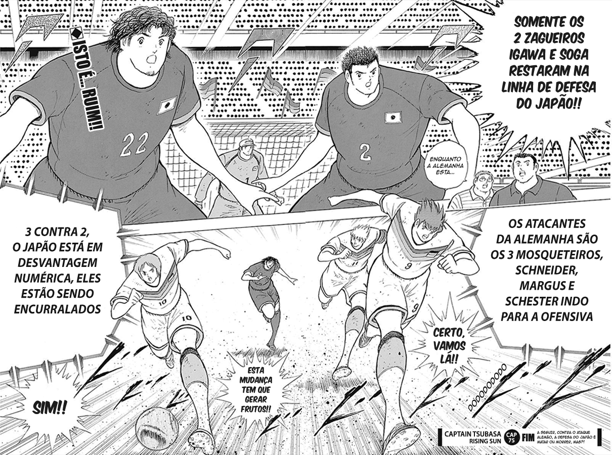 Read Captain Tsubasa Rising Sun PT-BR Manga Online