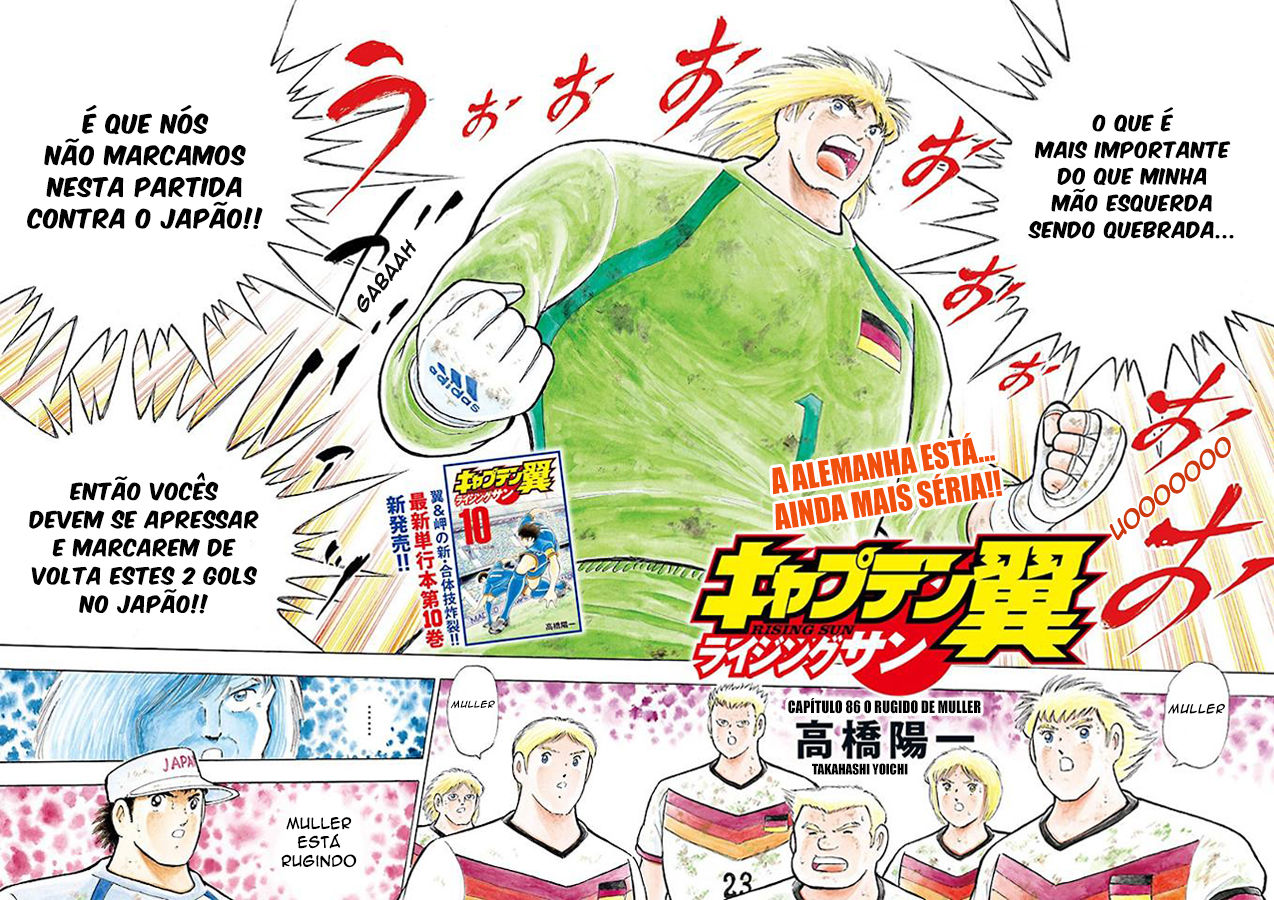 Read Captain Tsubasa Rising Sun PT-BR Manga Online