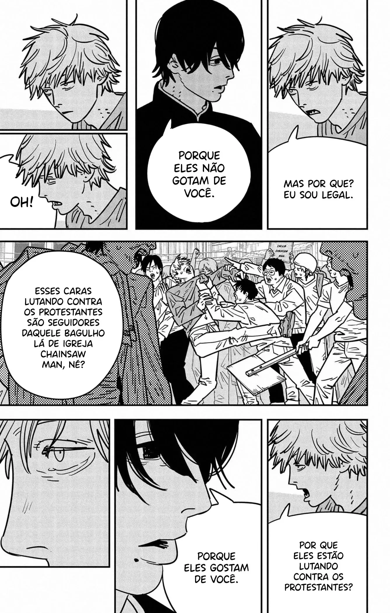 Read Chainsaw Man PT-BR Manga Online