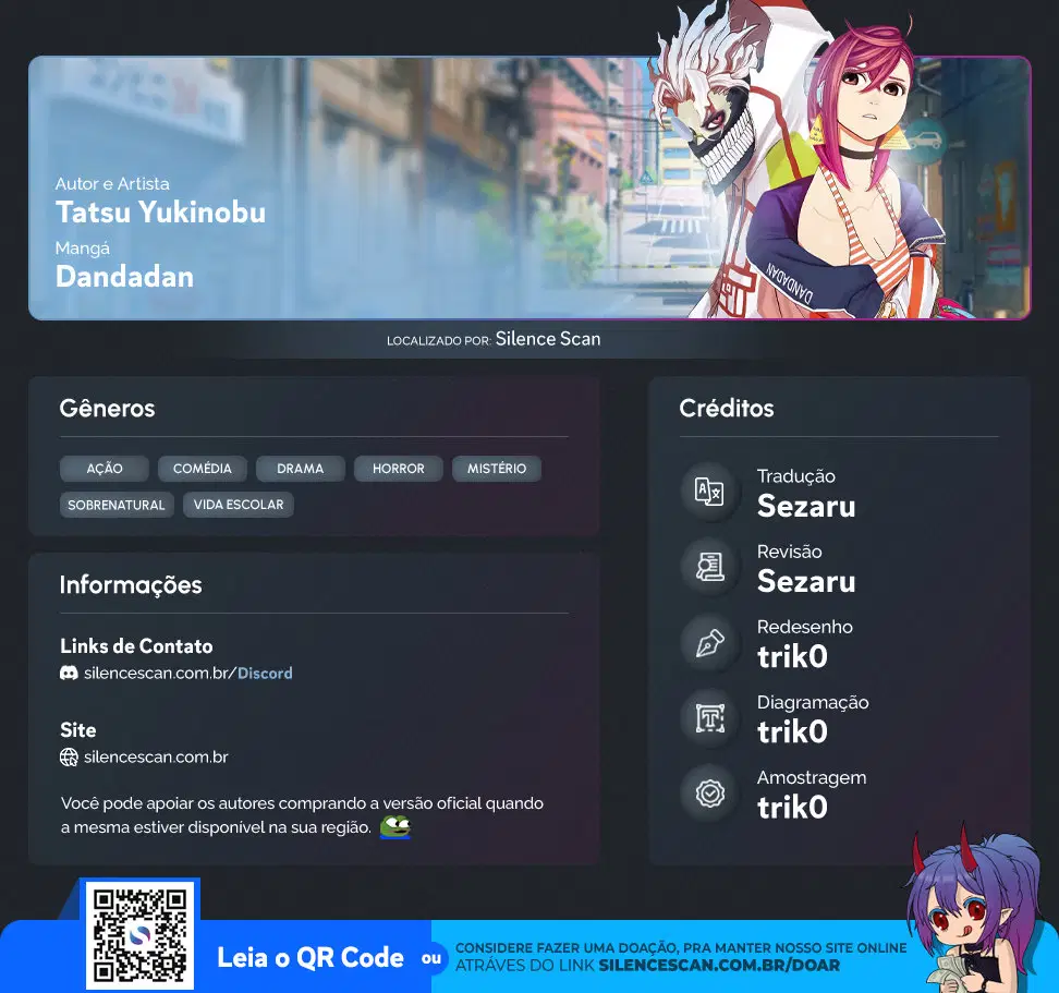 Read Dandadan PT-BR Manga Online