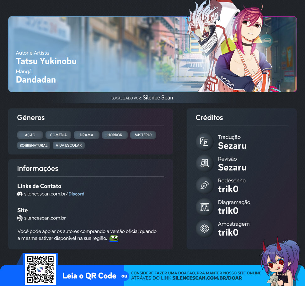 Read Dandadan PT-BR Manga Online