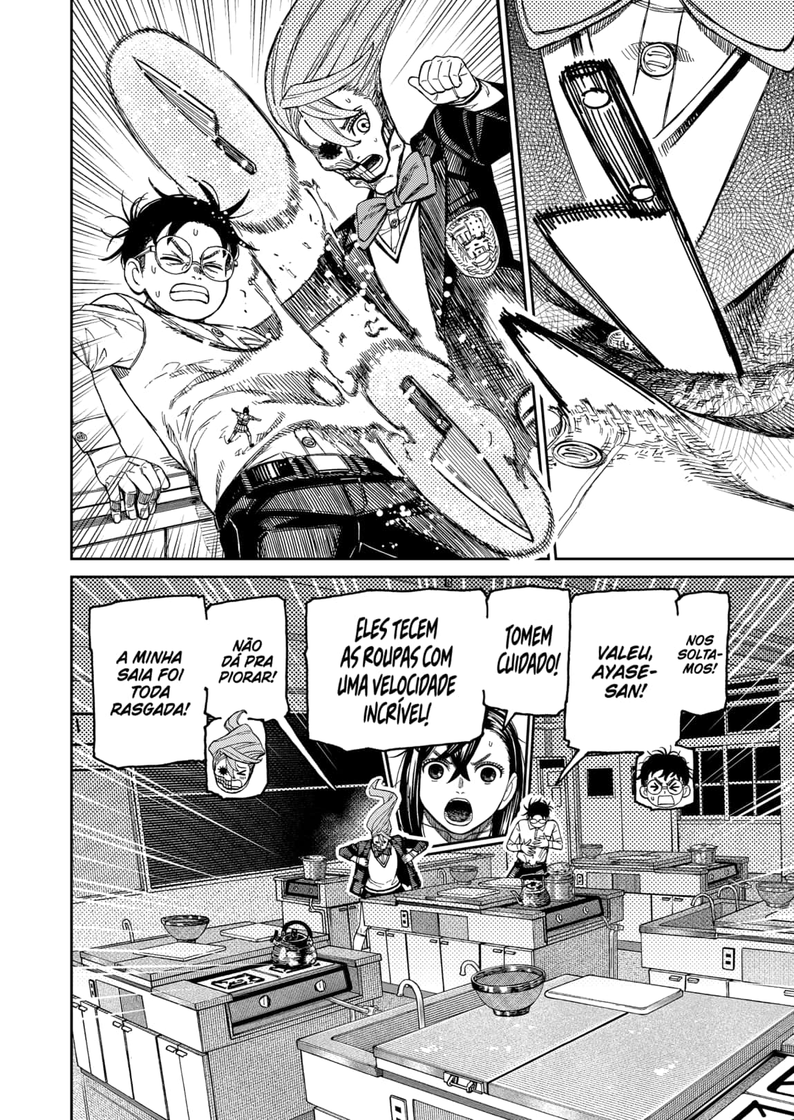 Read Dandadan PT-BR Manga Online