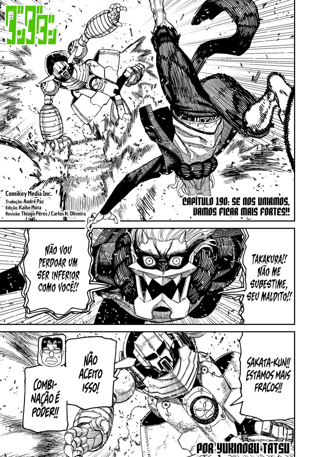 Read Dandadan PT-BR Manga Online