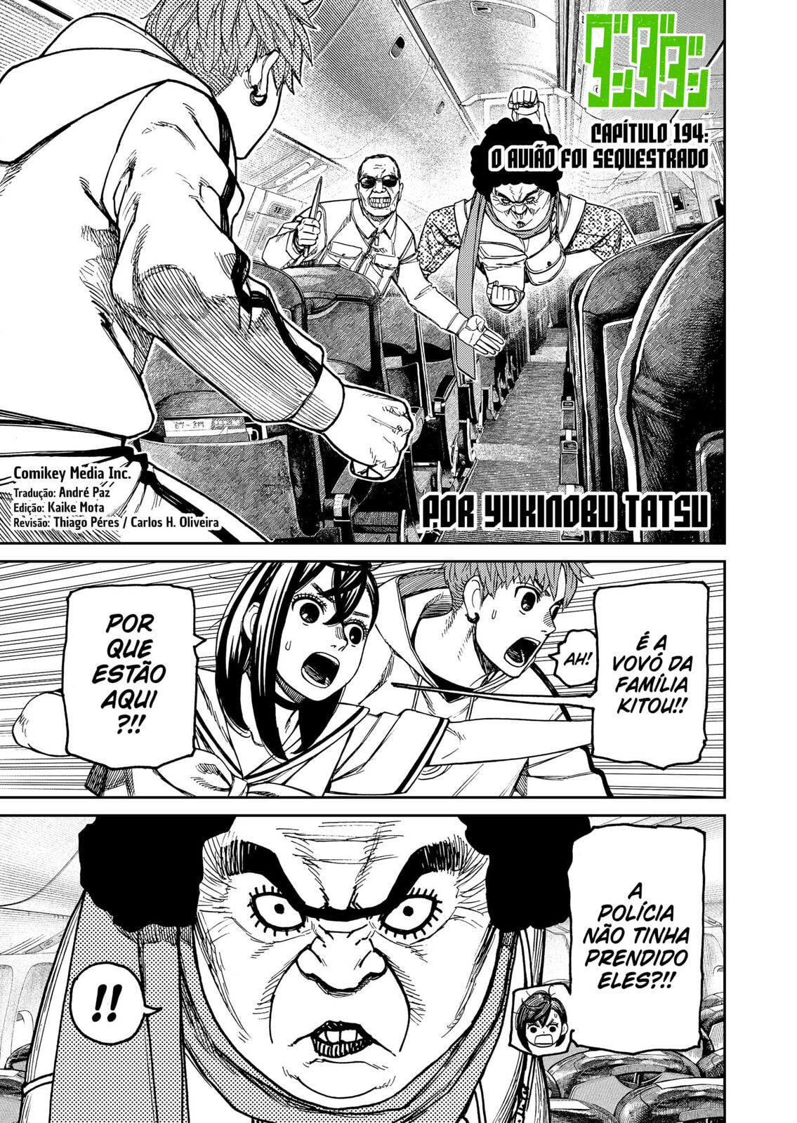 Read Dandadan PT-BR Manga Online