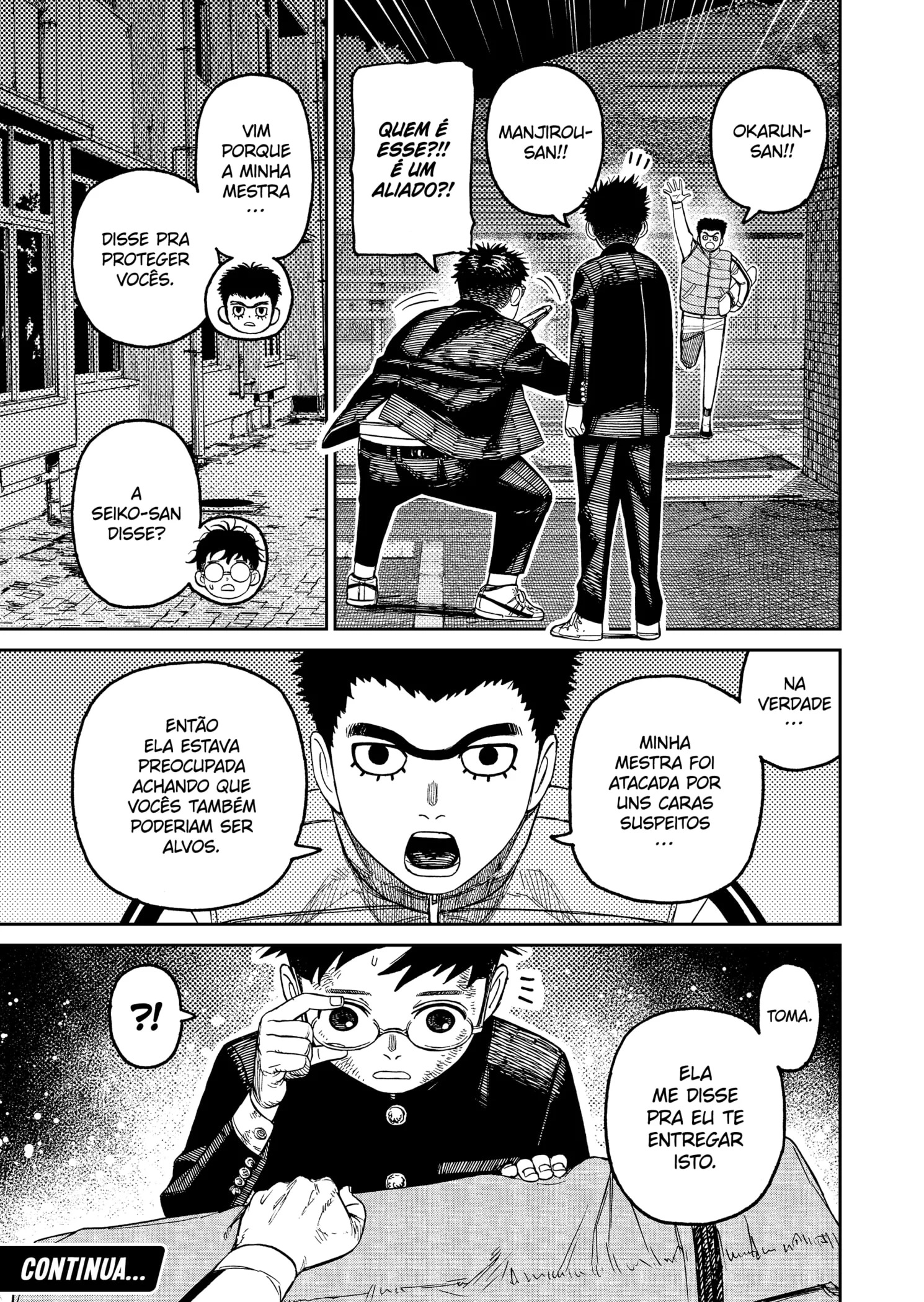 Read Dandadan PT-BR Manga Online