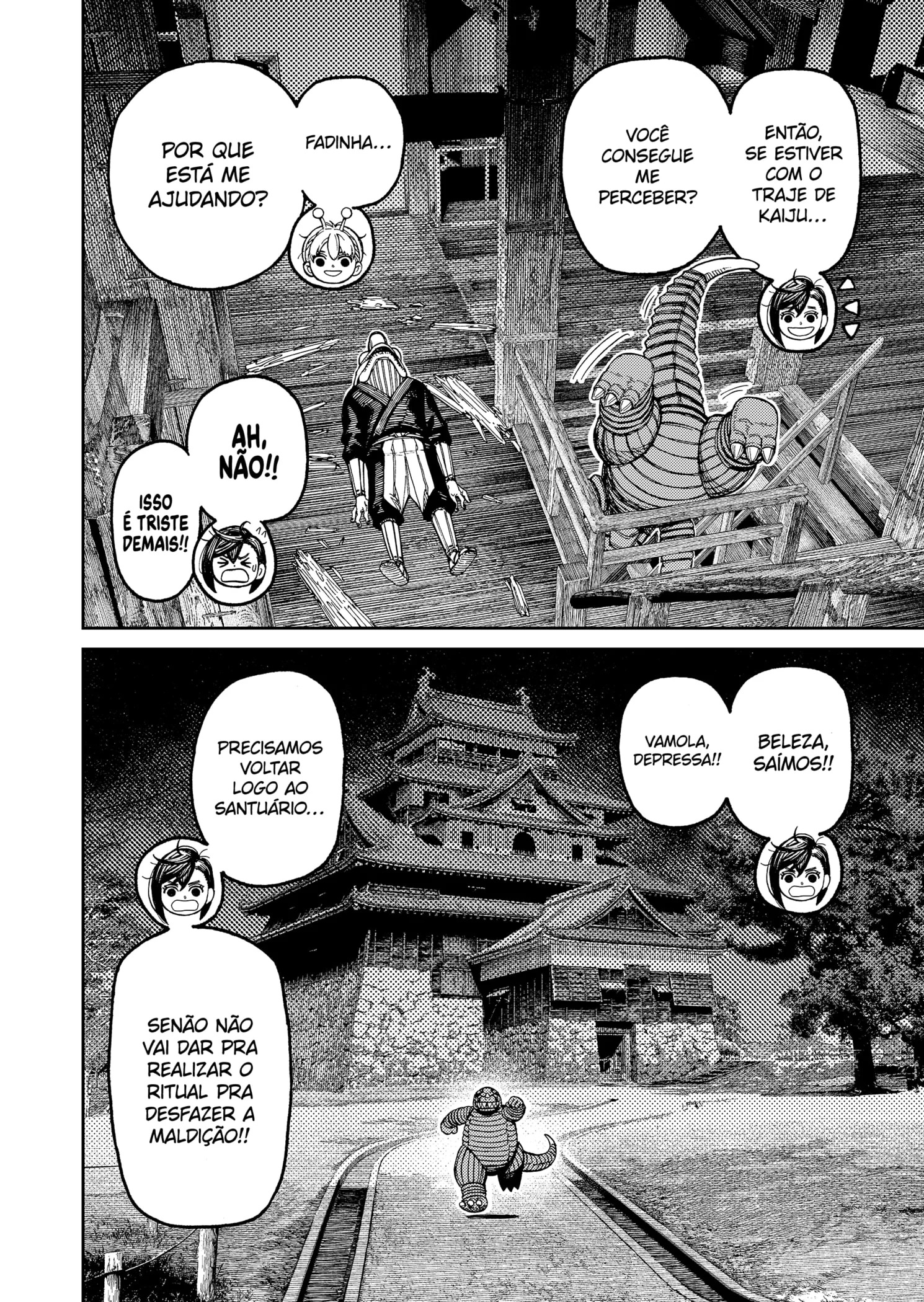 Read Dandadan PT-BR Manga Online