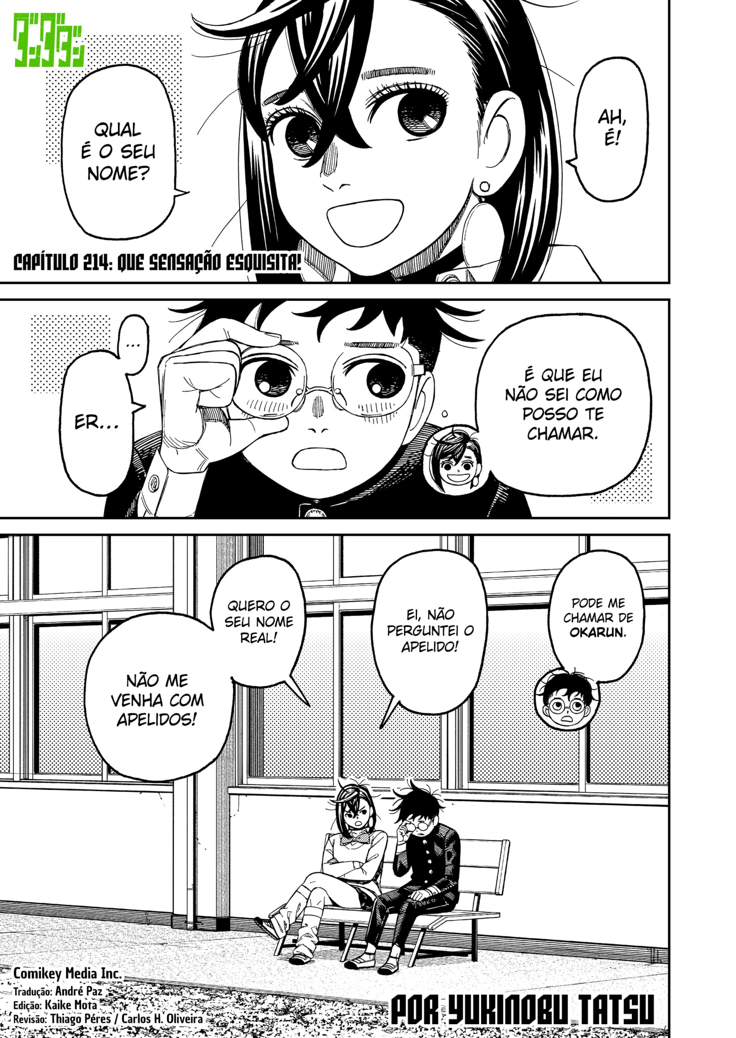 Read Dandadan PT-BR Manga Online