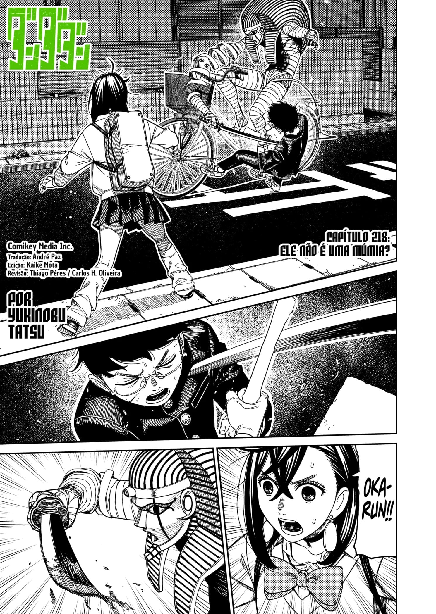 Read Dandadan PT-BR Manga Online