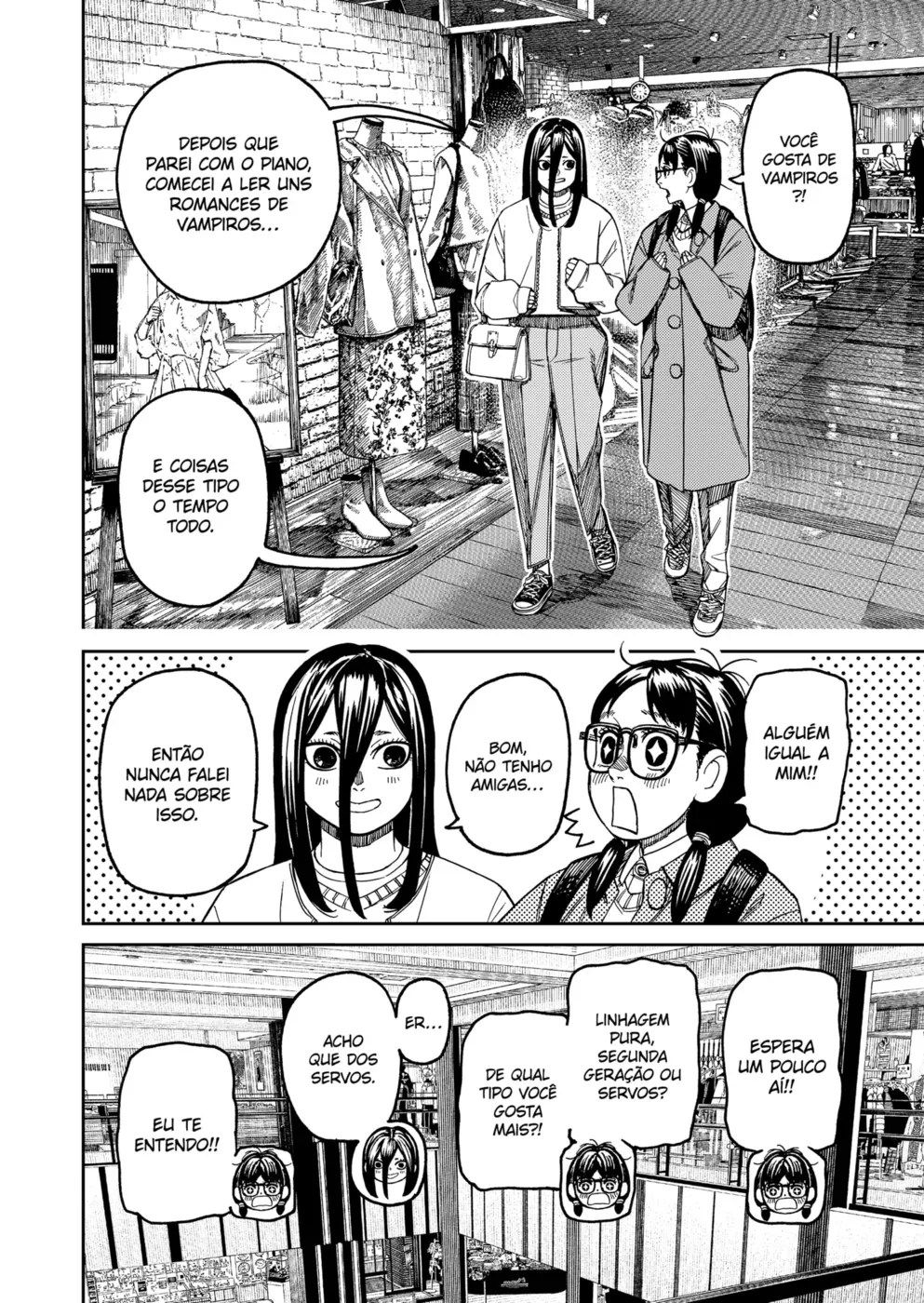 Read Dandadan PT-BR Manga Online