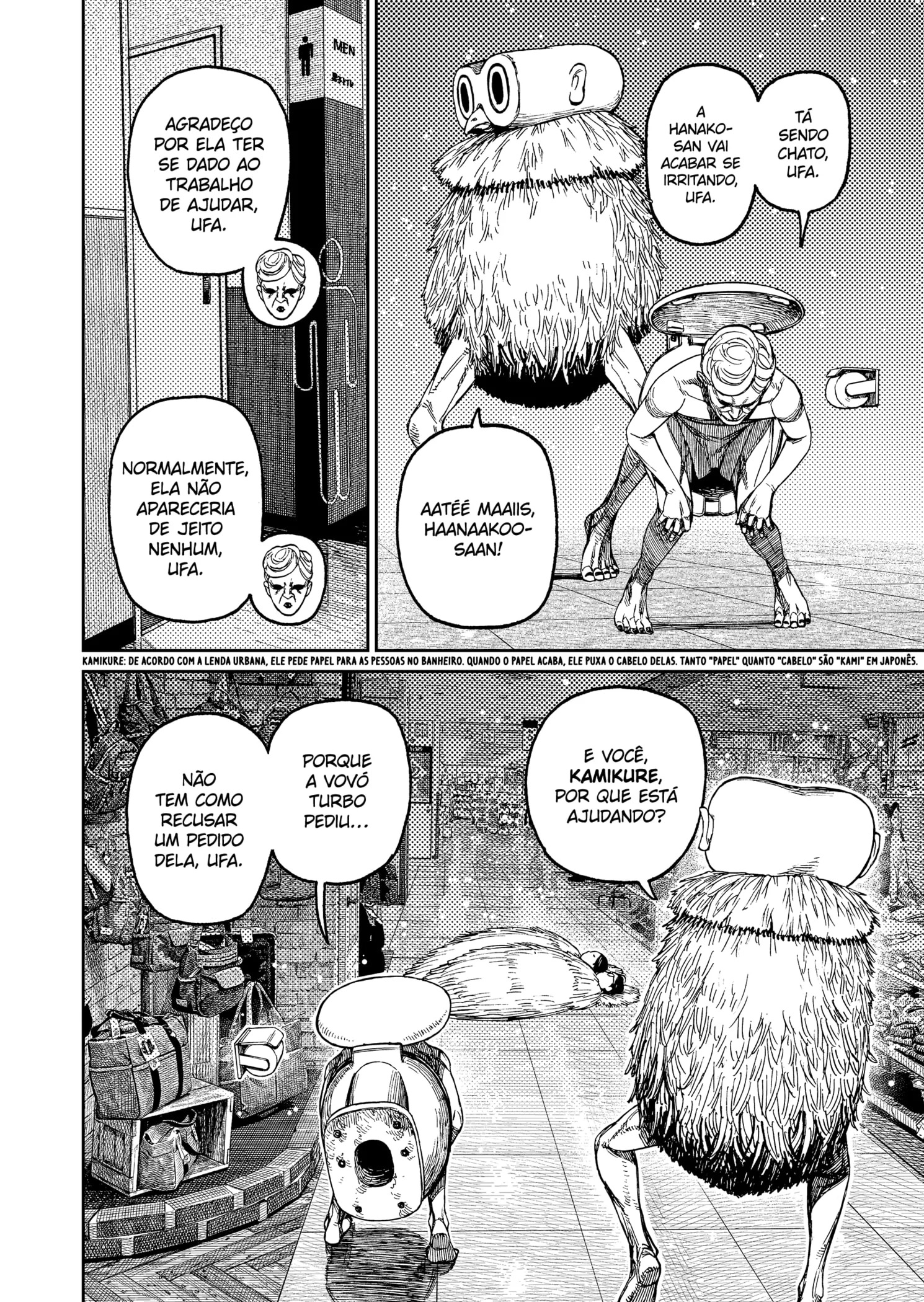 Read Dandadan PT-BR Manga Online