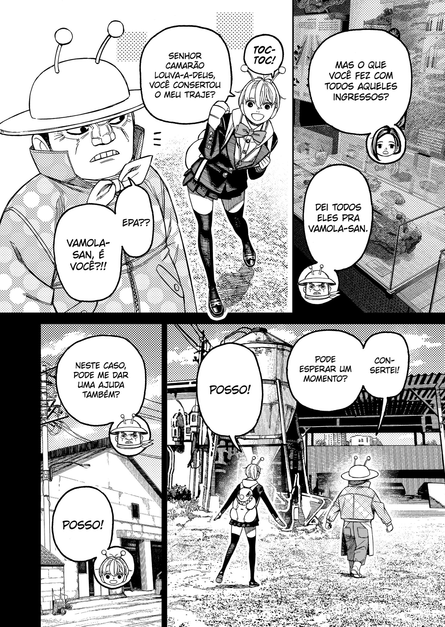 Read Dandadan PT-BR Manga Online