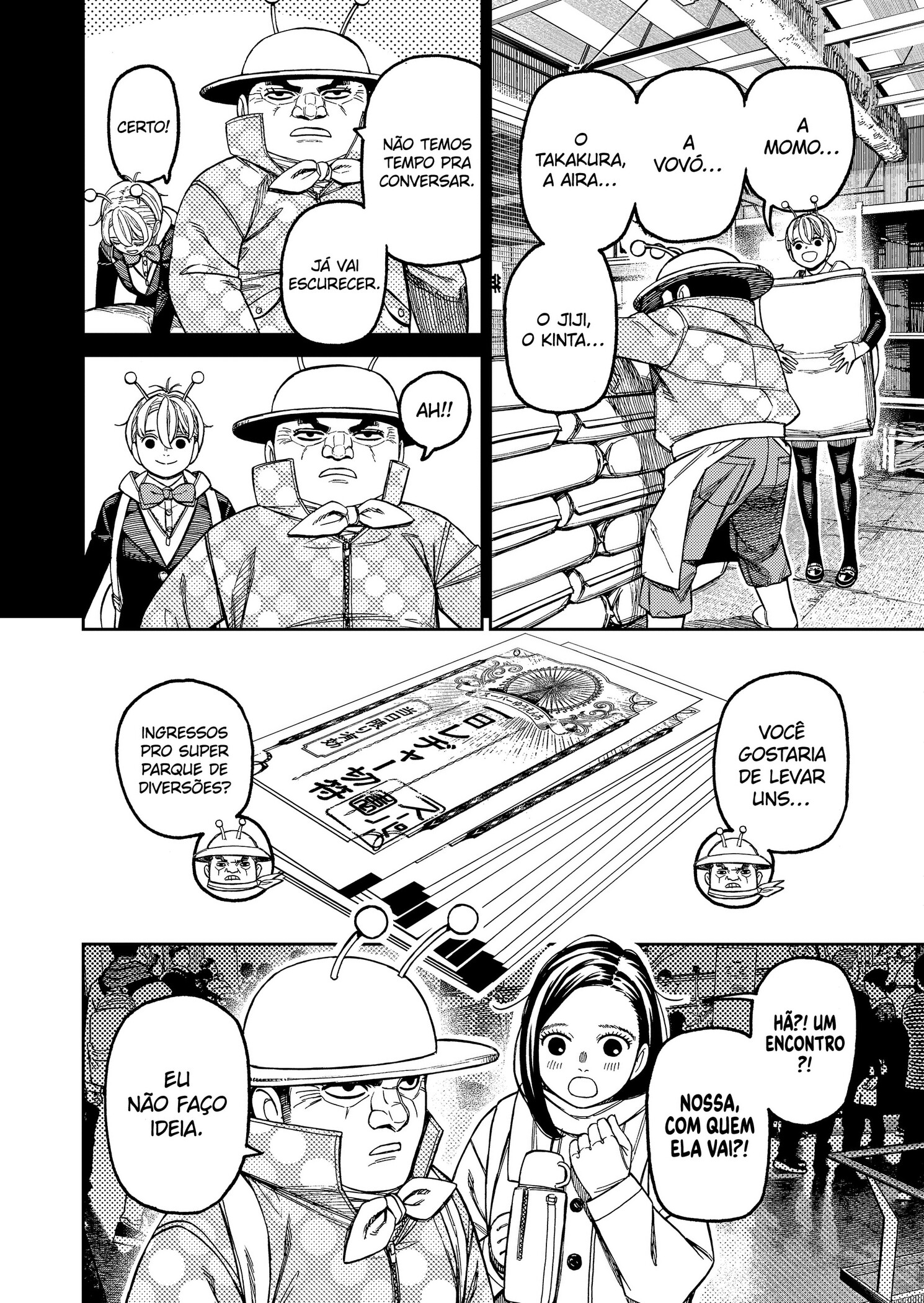 Read Dandadan PT-BR Manga Online