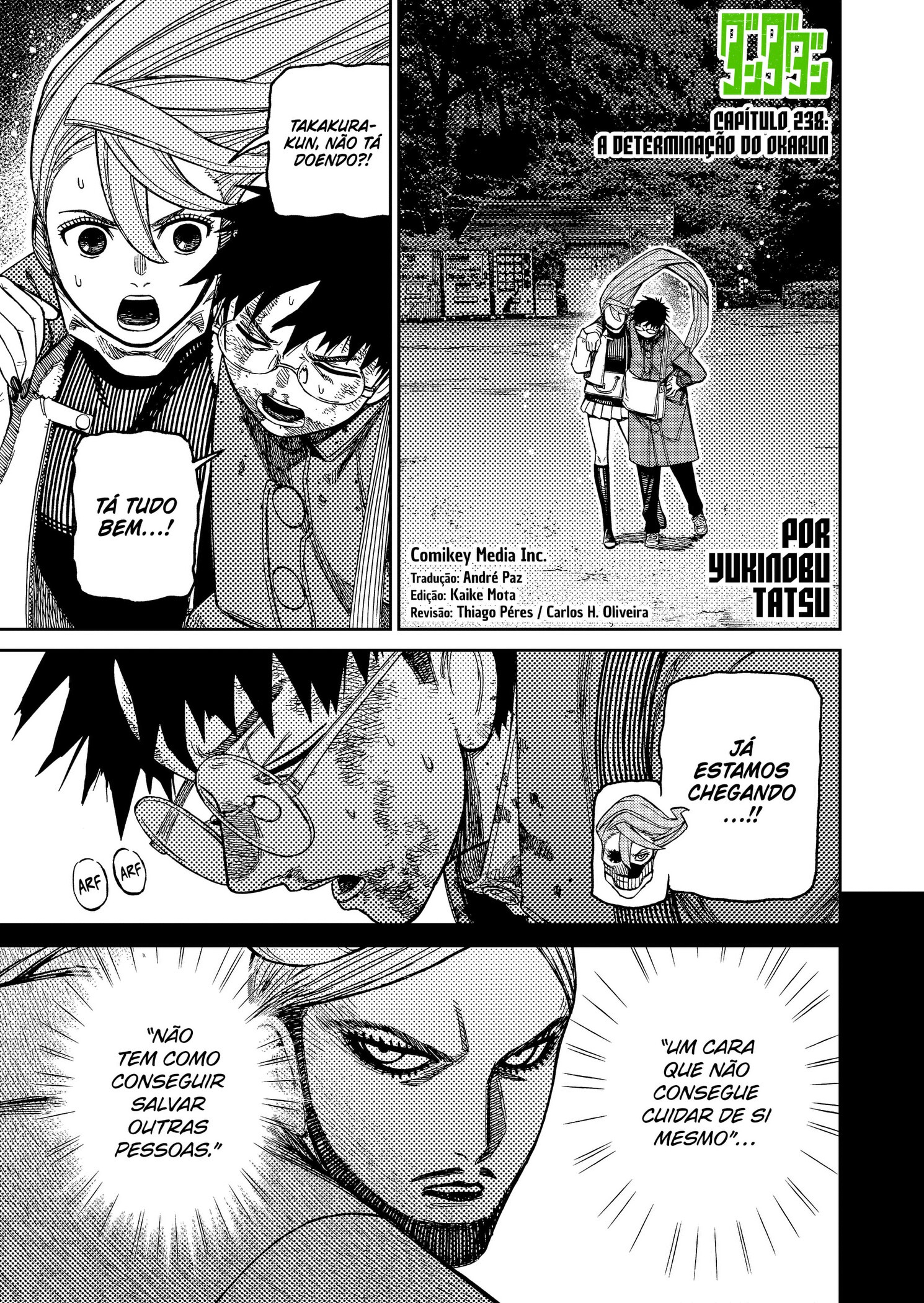 Read Dandadan PT-BR Manga Online