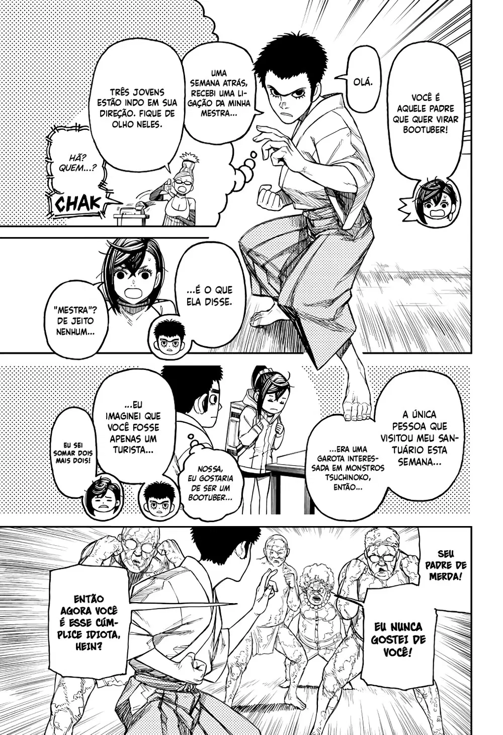 Read Dandadan PT-BR Manga Online