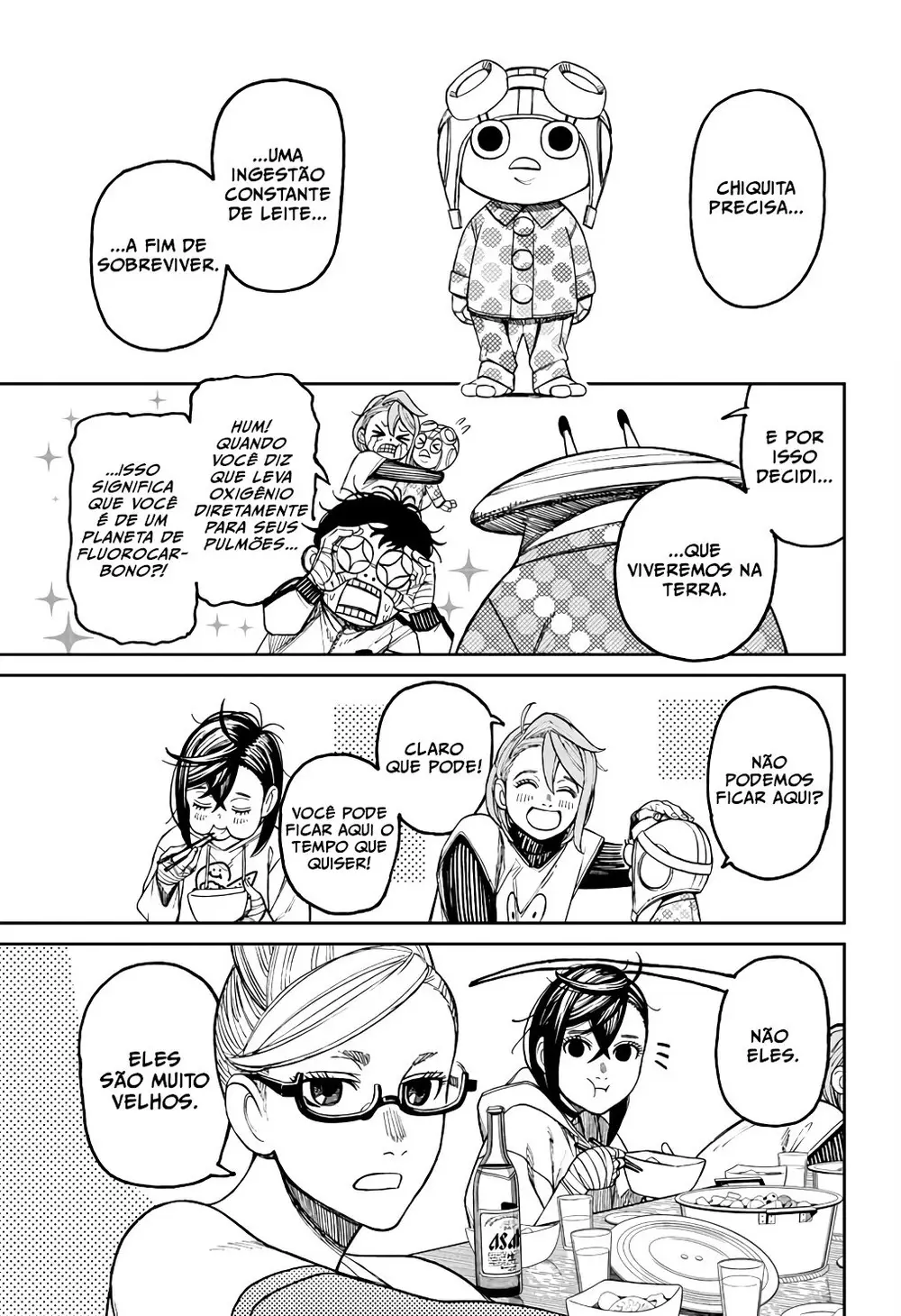 Read Dandadan PT-BR Manga Online