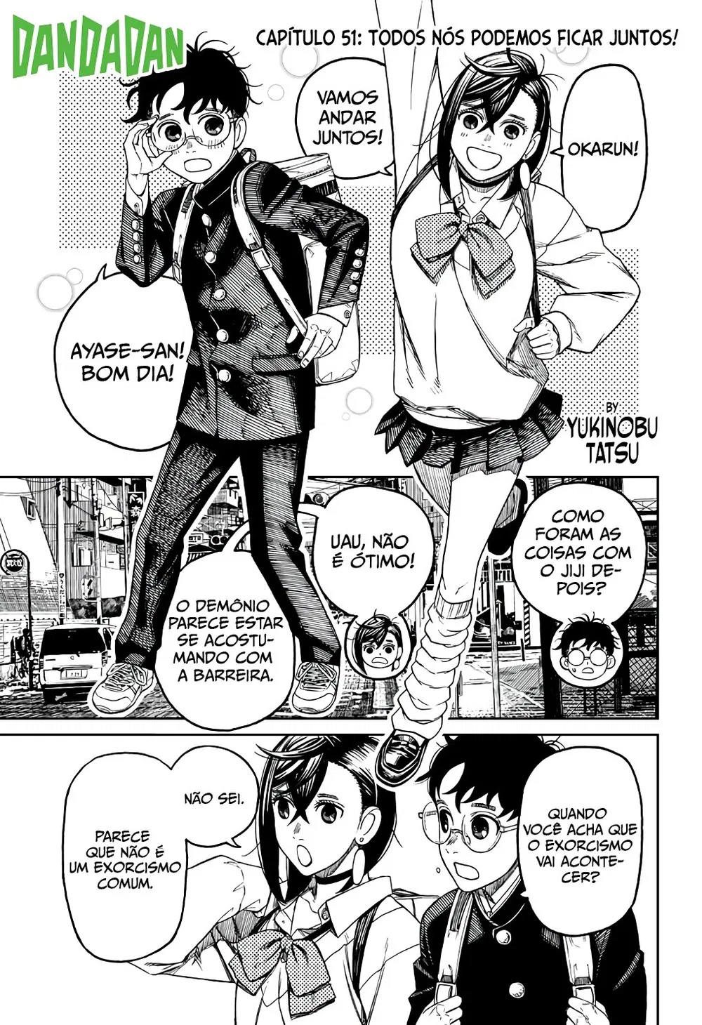 Read Dandadan PT-BR Manga Online