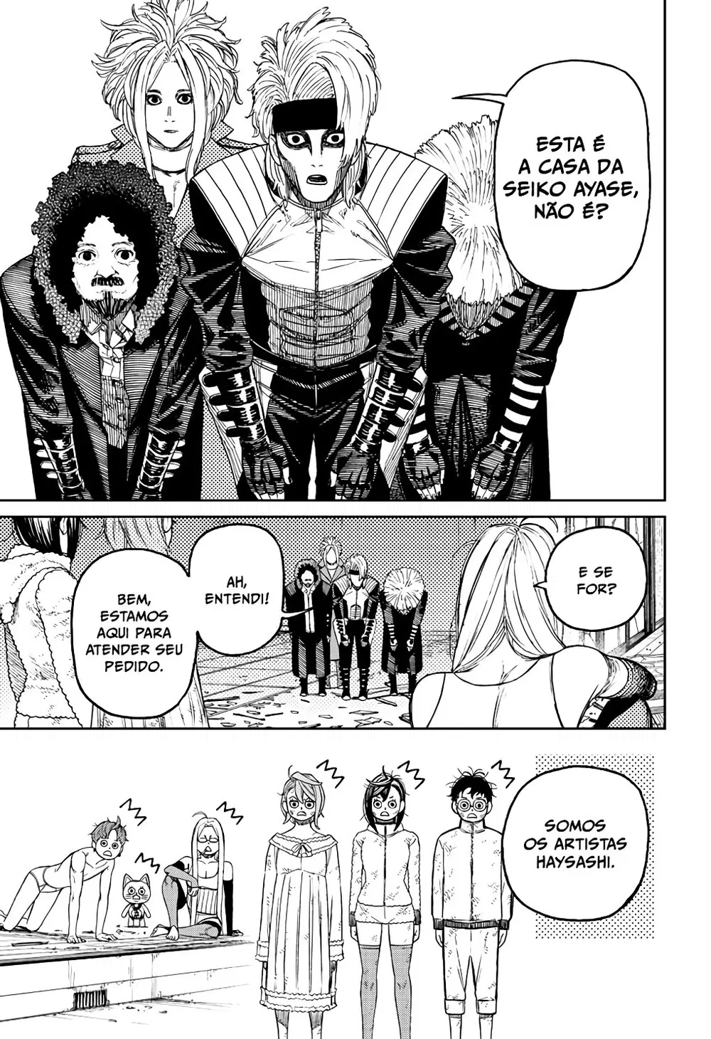 Read Dandadan PT-BR Manga Online
