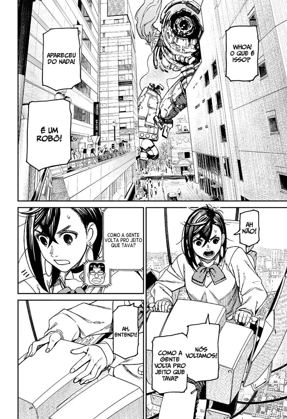 Read Dandadan PT-BR Manga Online