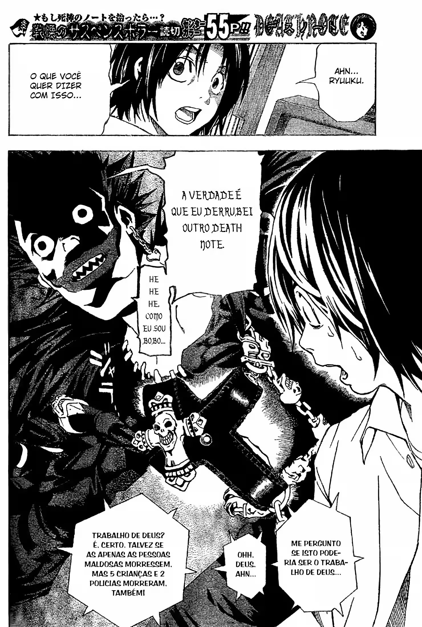 Read Death Note PT-BR Manga Online