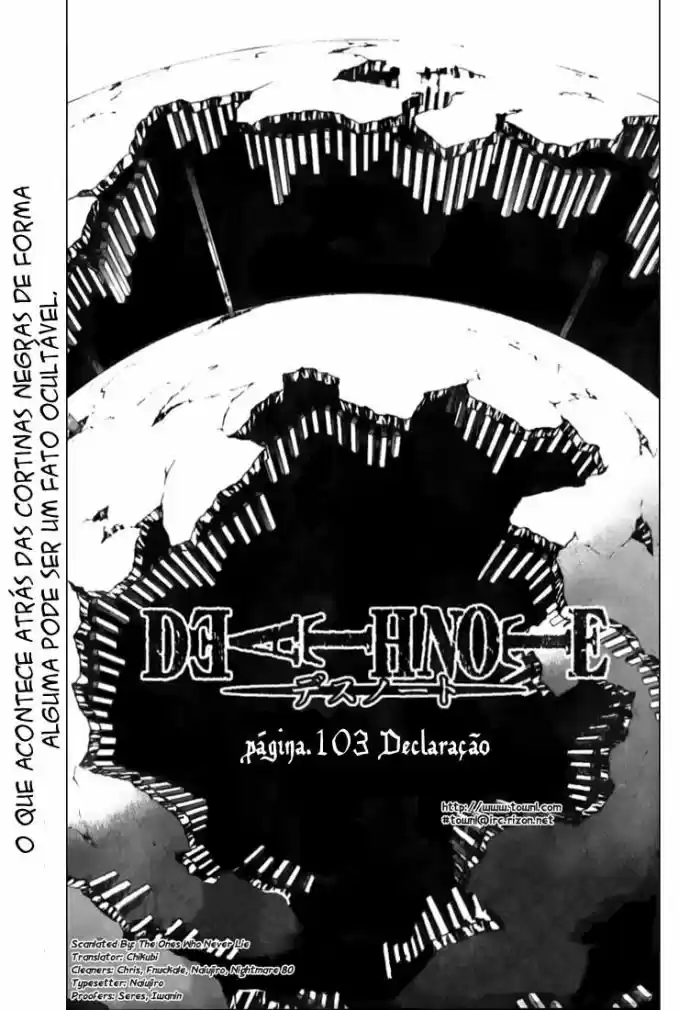Read Death Note PT-BR Manga Online