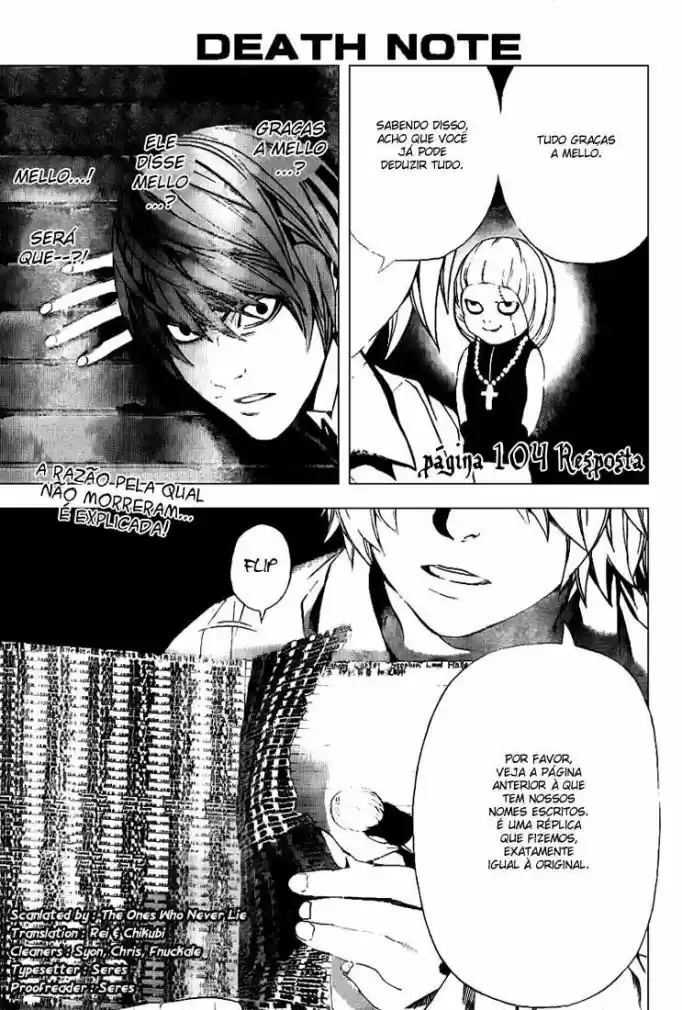 Read Death Note PT-BR Manga Online