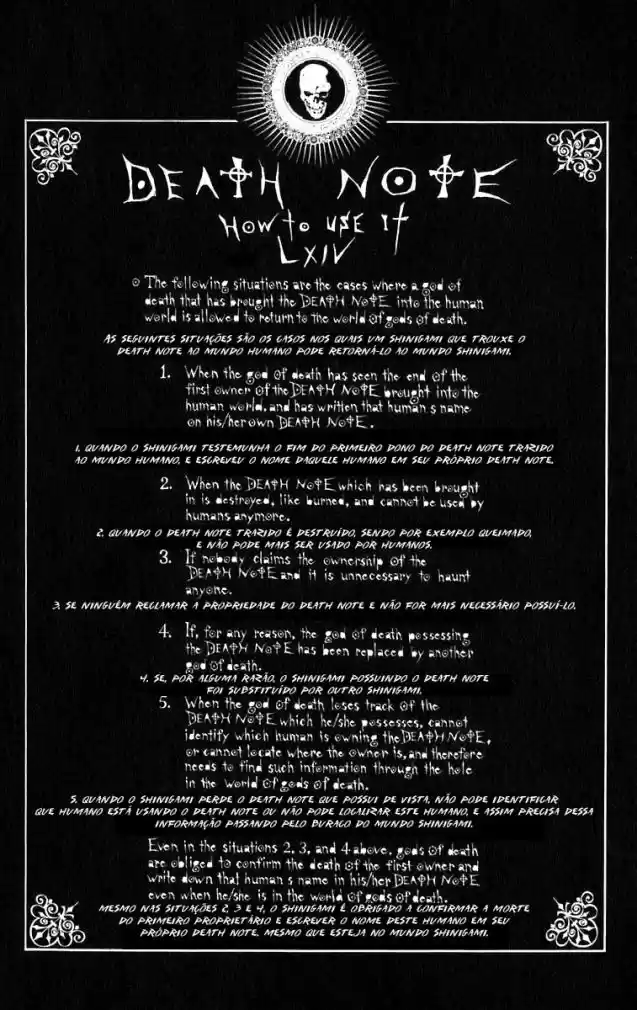 Read Death Note PT-BR Manga Online