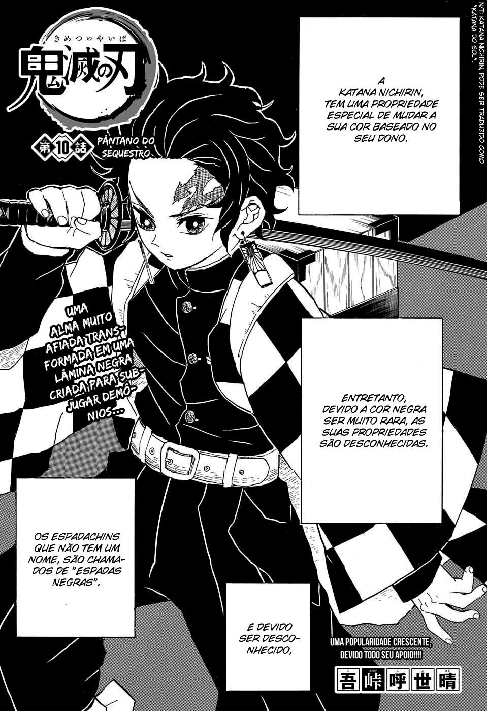 Read Demon Slayer Kimetsu no Yaiba PT-BR Manga Online