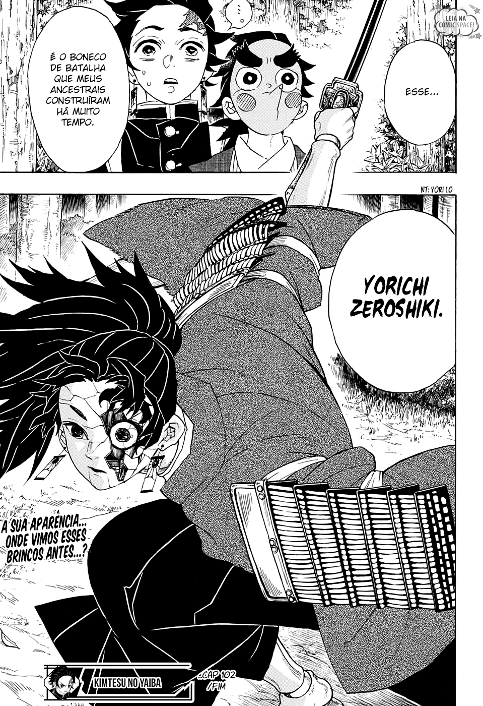Read Demon Slayer Kimetsu no Yaiba PT-BR Manga Online