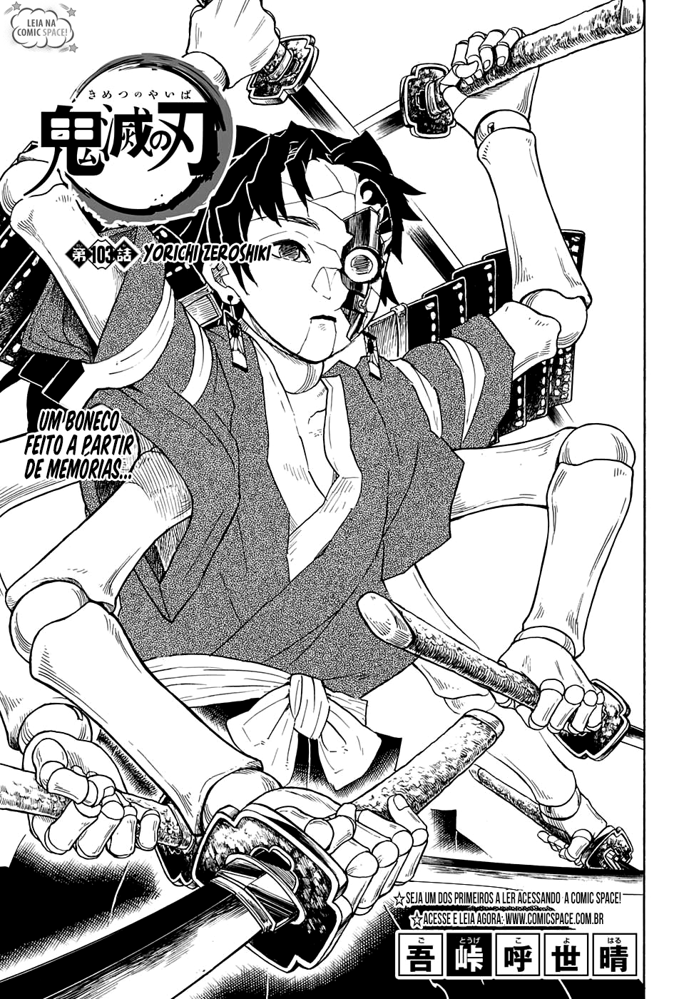 Read Demon Slayer Kimetsu no Yaiba PT-BR Manga Online