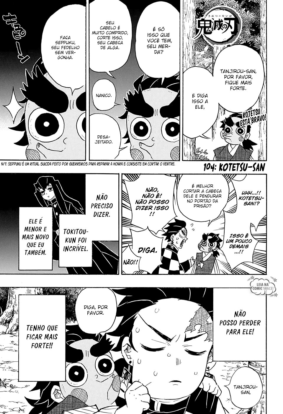 Read Demon Slayer Kimetsu no Yaiba PT-BR Manga Online