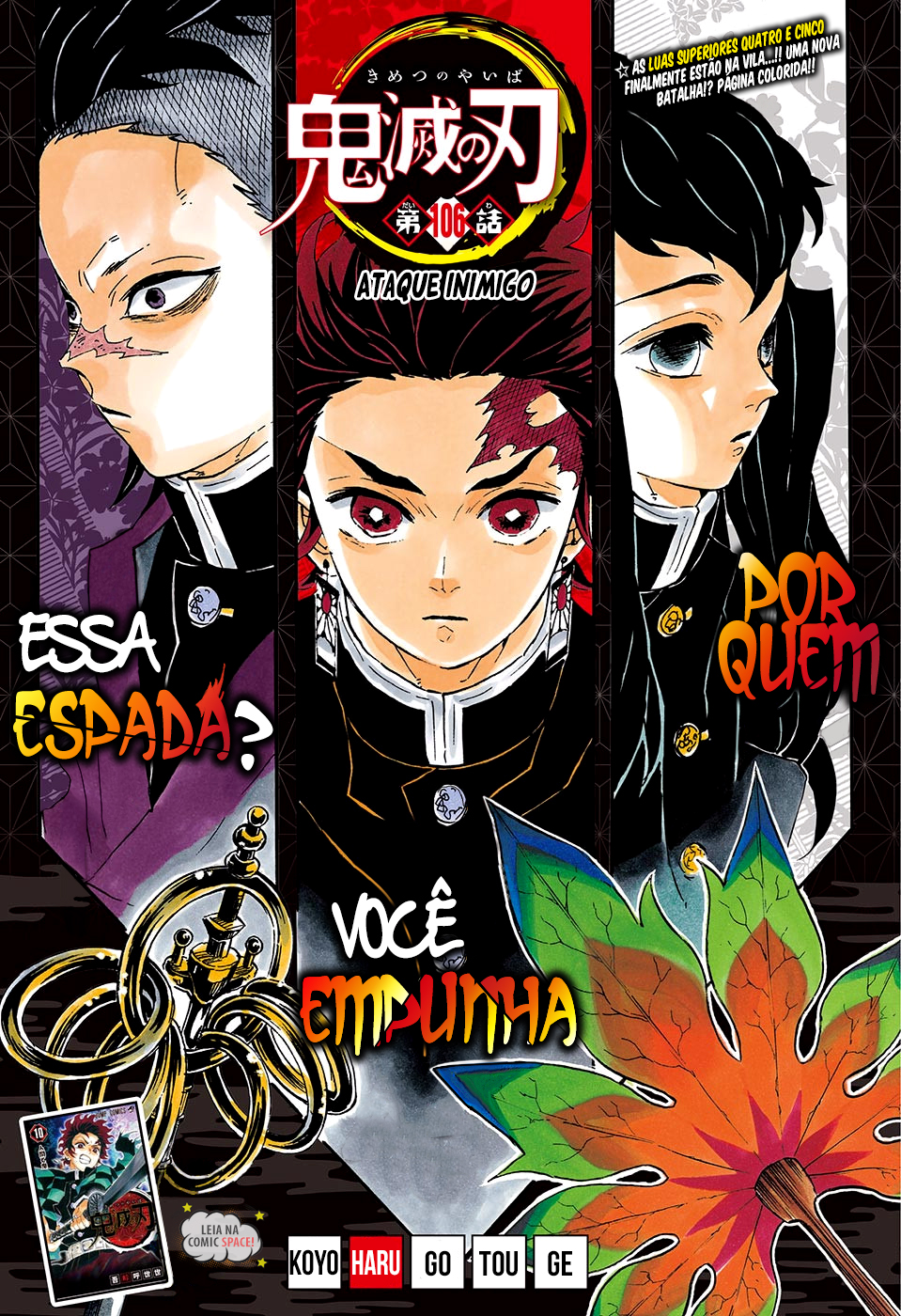Read Demon Slayer Kimetsu no Yaiba PT-BR Manga Online