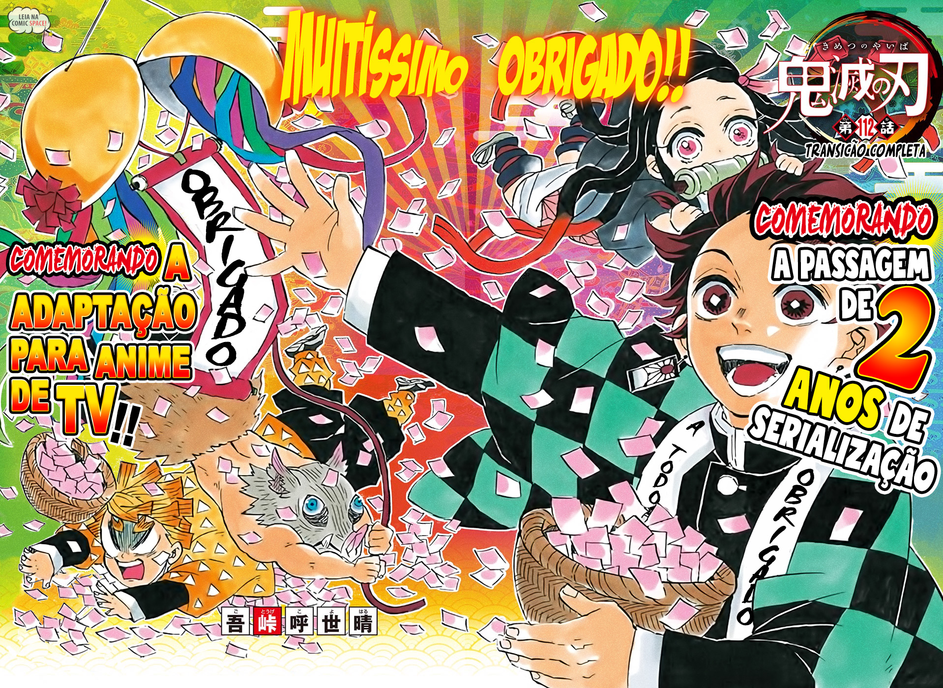 Read Demon Slayer Kimetsu no Yaiba PT-BR Manga Online