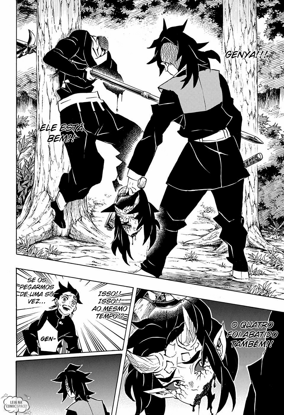 Read Demon Slayer Kimetsu no Yaiba PT-BR Manga Online