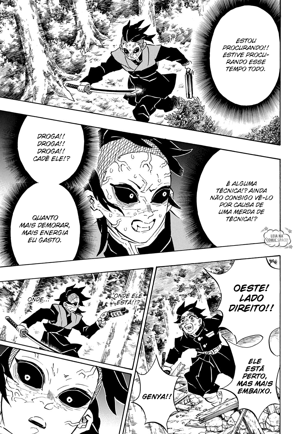 Read Demon Slayer Kimetsu no Yaiba PT-BR Manga Online