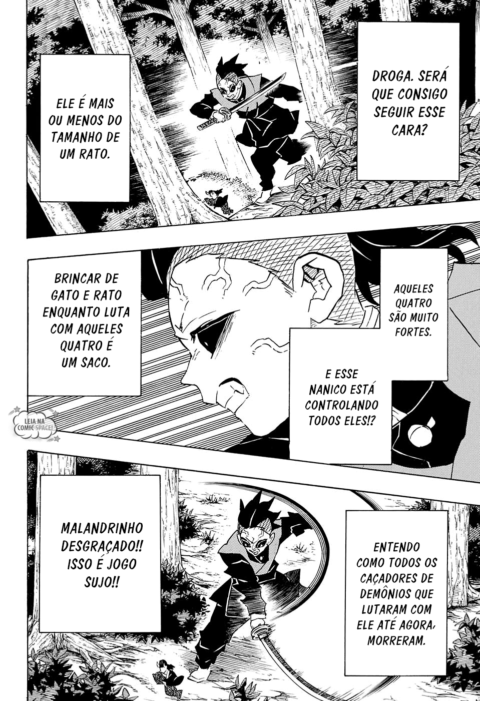 Read Demon Slayer Kimetsu no Yaiba PT-BR Manga Online