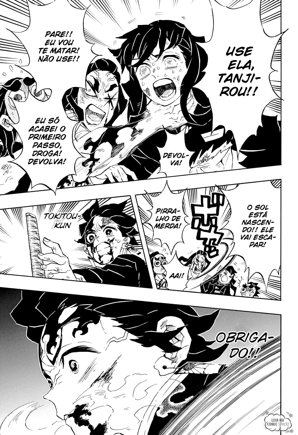 Read Demon Slayer Kimetsu no Yaiba PT-BR Manga Online