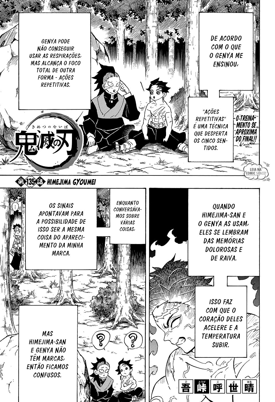 Read Demon Slayer Kimetsu no Yaiba PT-BR Manga Online
