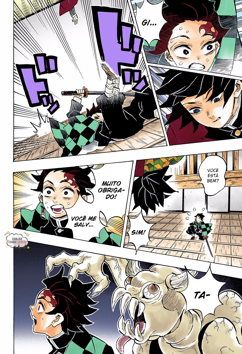 Read Demon Slayer Kimetsu no Yaiba PT-BR Manga Online