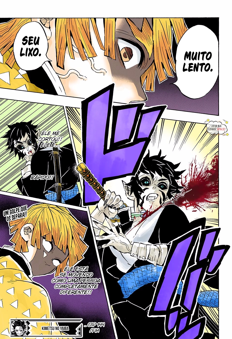 Read Demon Slayer Kimetsu no Yaiba PT-BR Manga Online