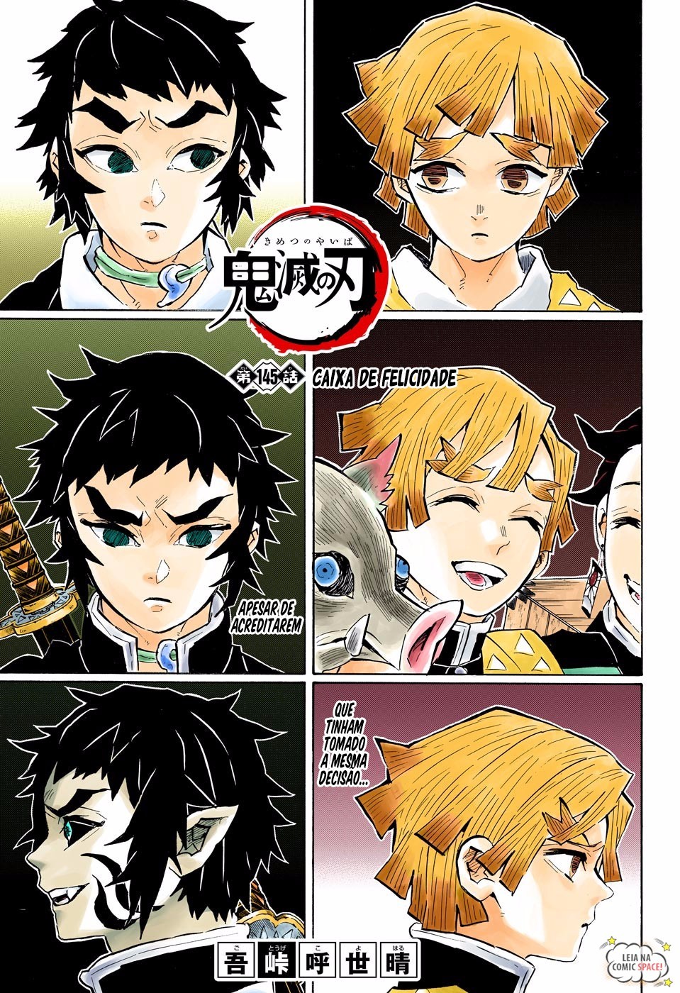 Read Demon Slayer Kimetsu no Yaiba PT-BR Manga Online