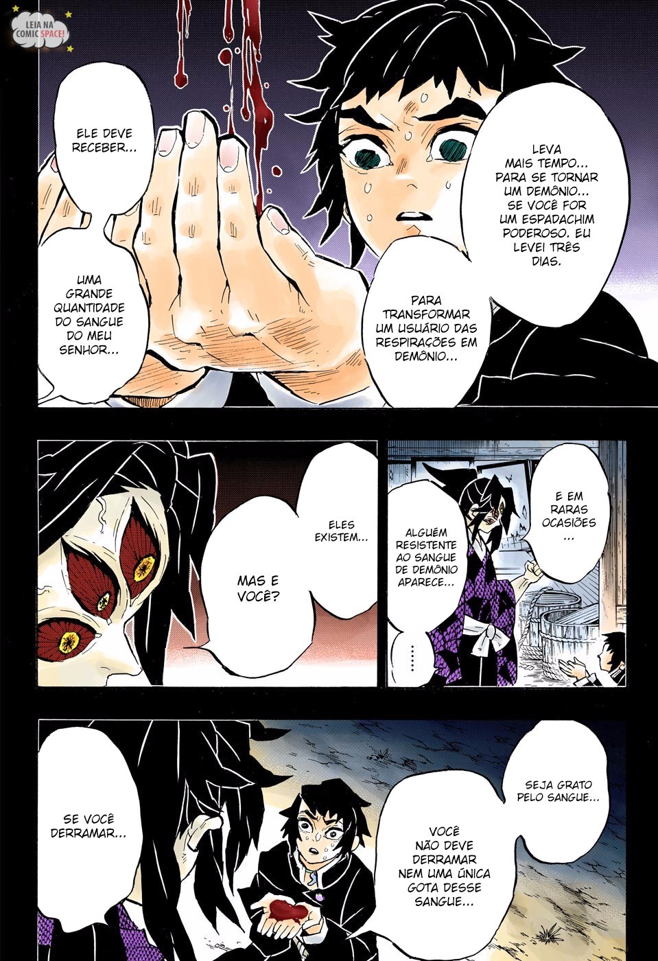 Read Demon Slayer Kimetsu no Yaiba PT-BR Manga Online