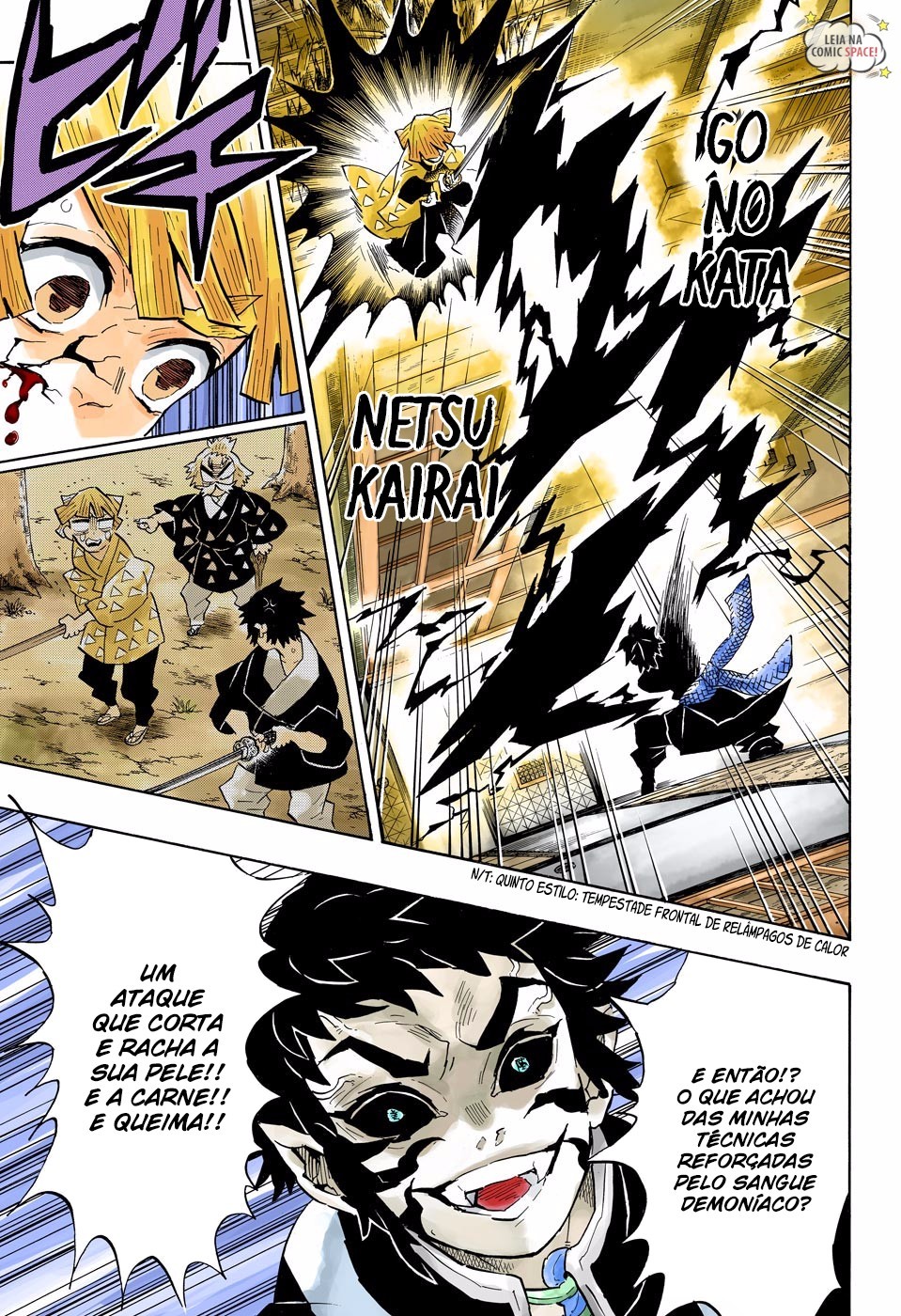 Read Demon Slayer Kimetsu no Yaiba PT-BR Manga Online