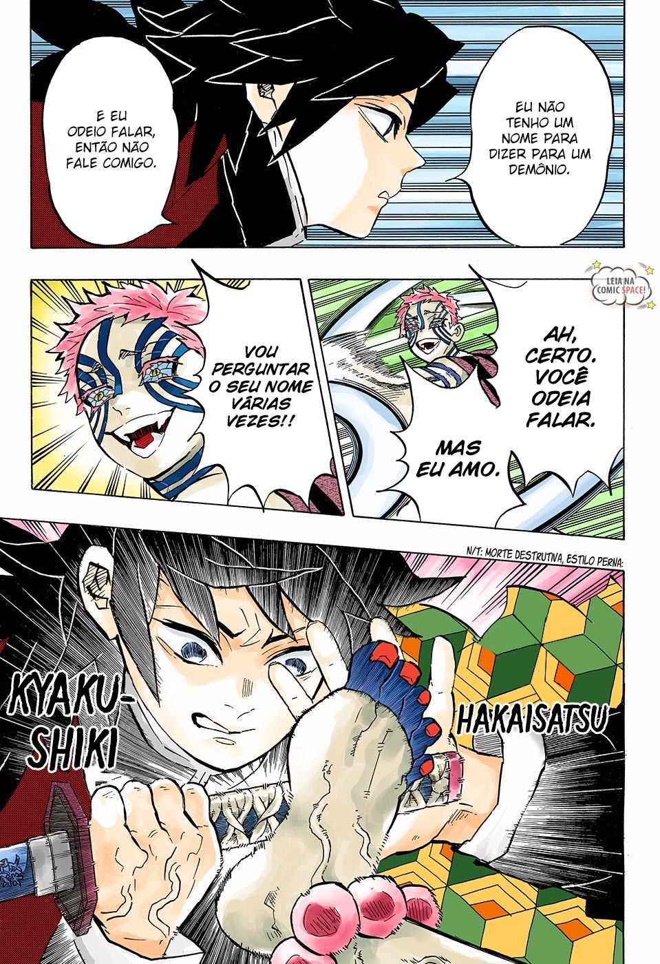 Read Demon Slayer Kimetsu no Yaiba PT-BR Manga Online
