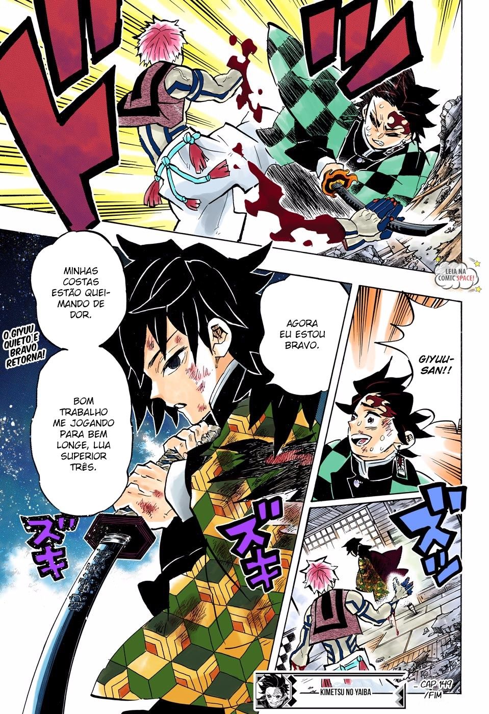 Read Demon Slayer Kimetsu no Yaiba PT-BR Manga Online